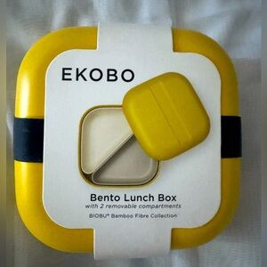 Ekobo Bento lunch Box - NWT - Say no to plastic & hello eco-friendly containers